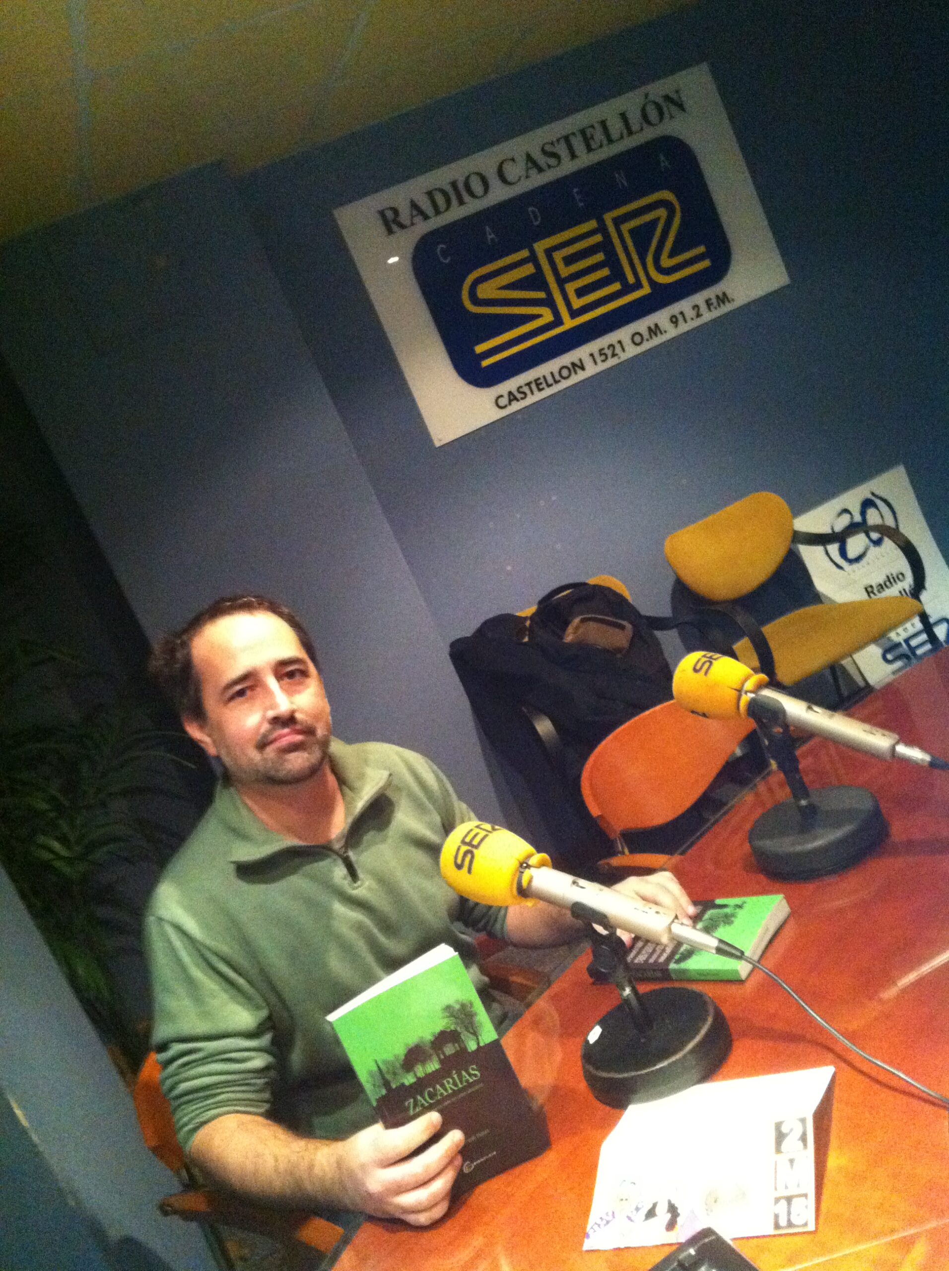 Entrevista en Radio Castellón Cadena Ser sobre Zacarías