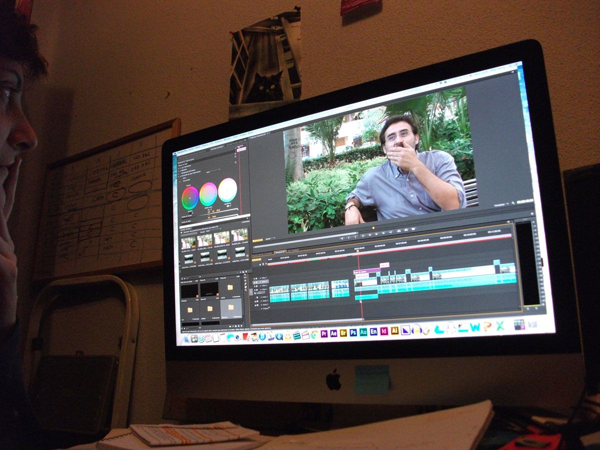 Montando el booktrailer de Zacarías