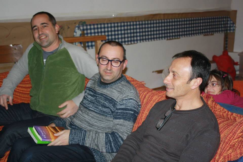 Charla literaria en la colla Garxolí