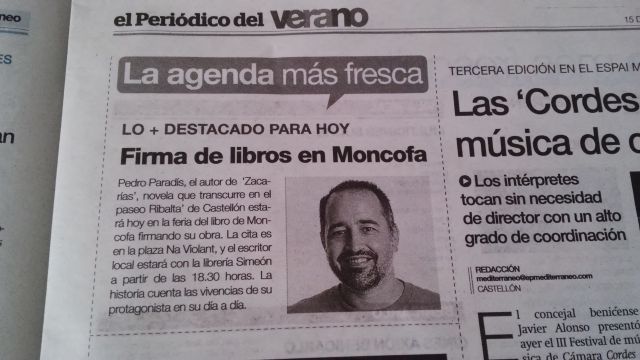 Feria del libro de Moncofa